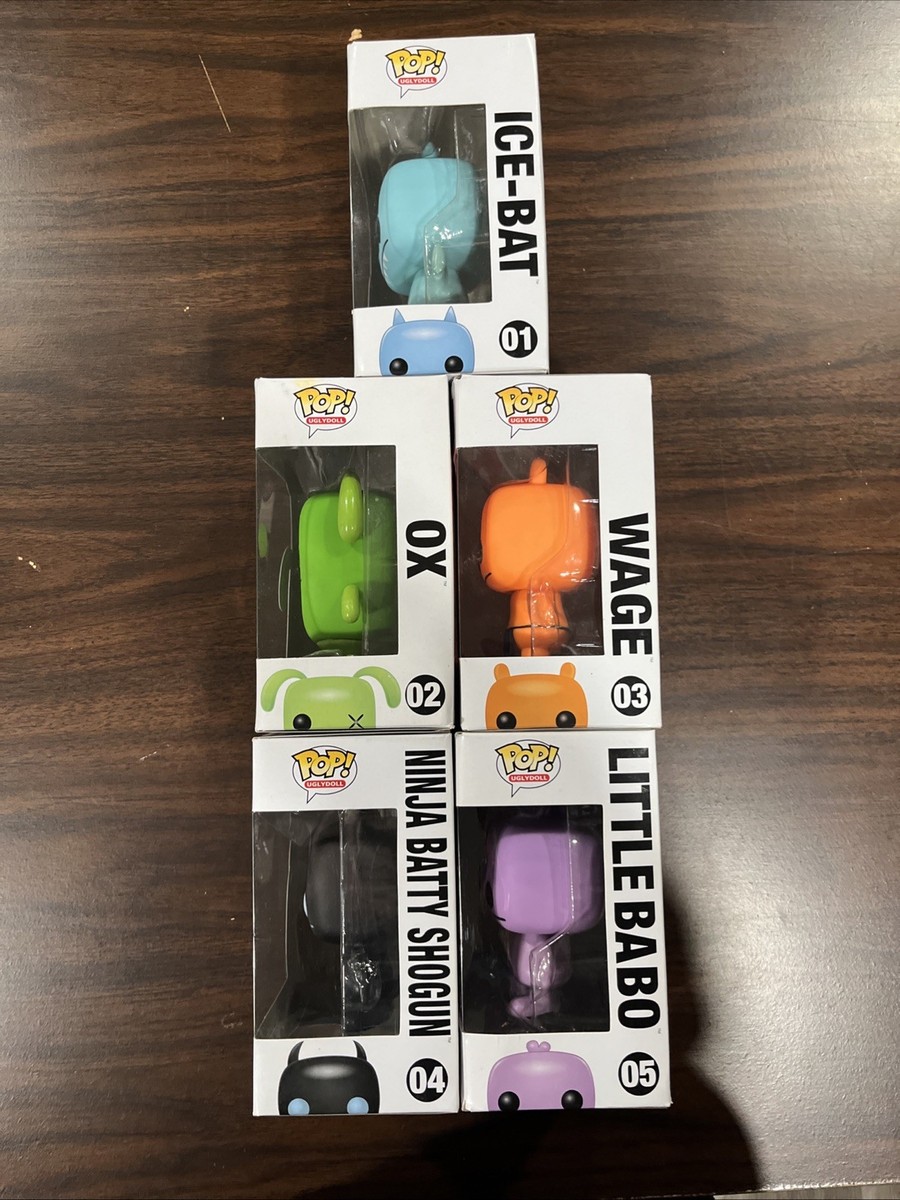 Funko Pop! Vinyl: Uglydoll Complete Box Set 1-5- Ice-Bat, Ox, Wage
