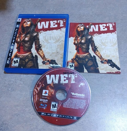 Wet PS3 - Complete Tested Nice!! 😎👍🎮🔥🥷