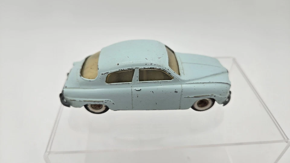 TEKNO (DENMARK) #827 SAAB 96  1:43 Scale Diecast Car Collectible Vtg Blue Rare - Image 2 of 4