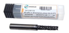 Onsrud 3/16" Carbide 8 Flute Router Burr Diamond Coated .1875" Diameter .625" Fl