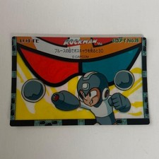 LOTTE Mega Man card sticker 3D eye LOTTE