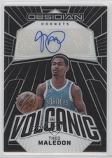 2022 Panini Obsidian Volcanic Signatures 85/149 Theo Maledon #VS-MTO Auto 0ud4