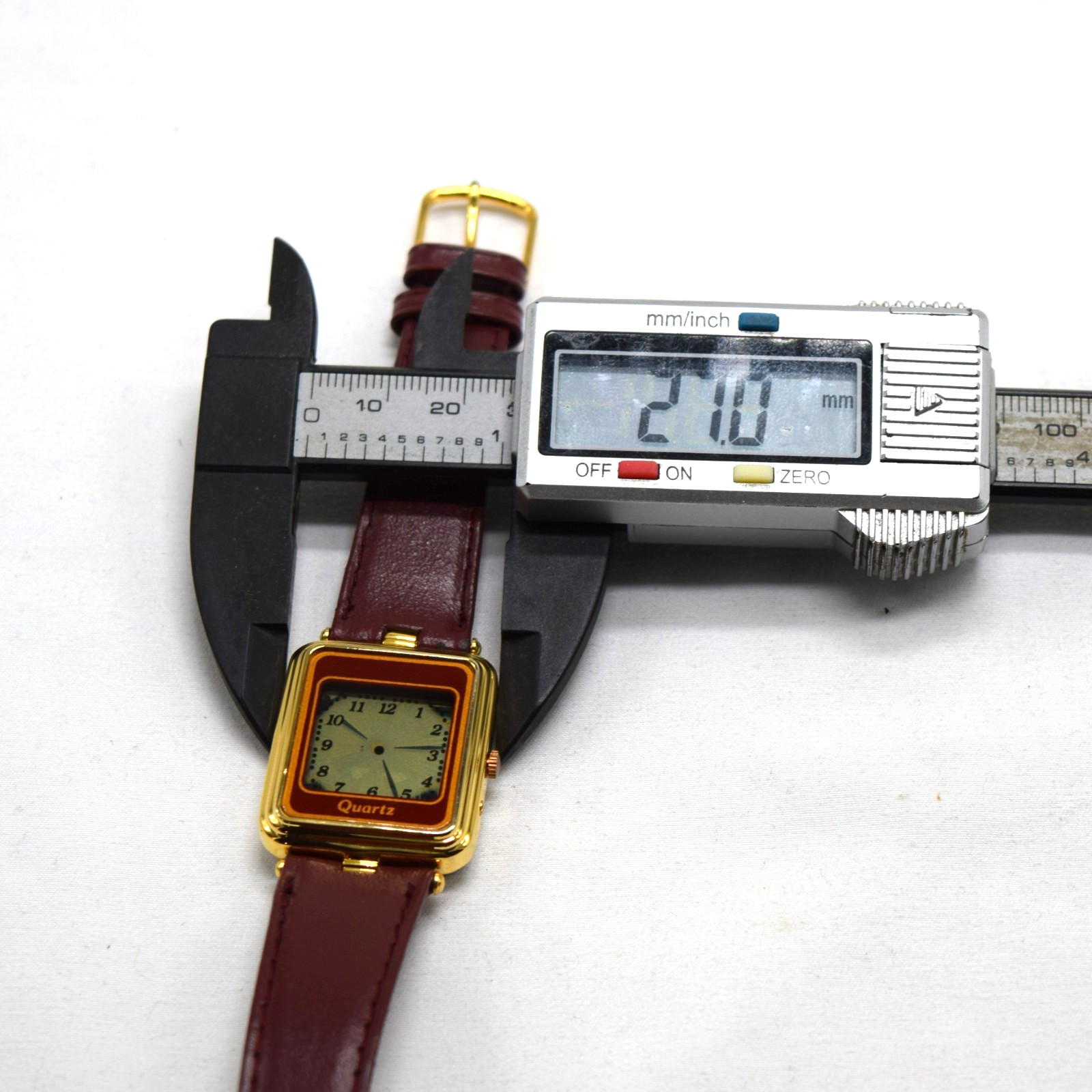 Unique INOX LCD Analog Display Rectangular Women’… - image 9