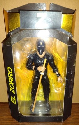 El Zorro AAA, CMLL. Custom Figure Jazwares in custom box/W Accessory (Catana).