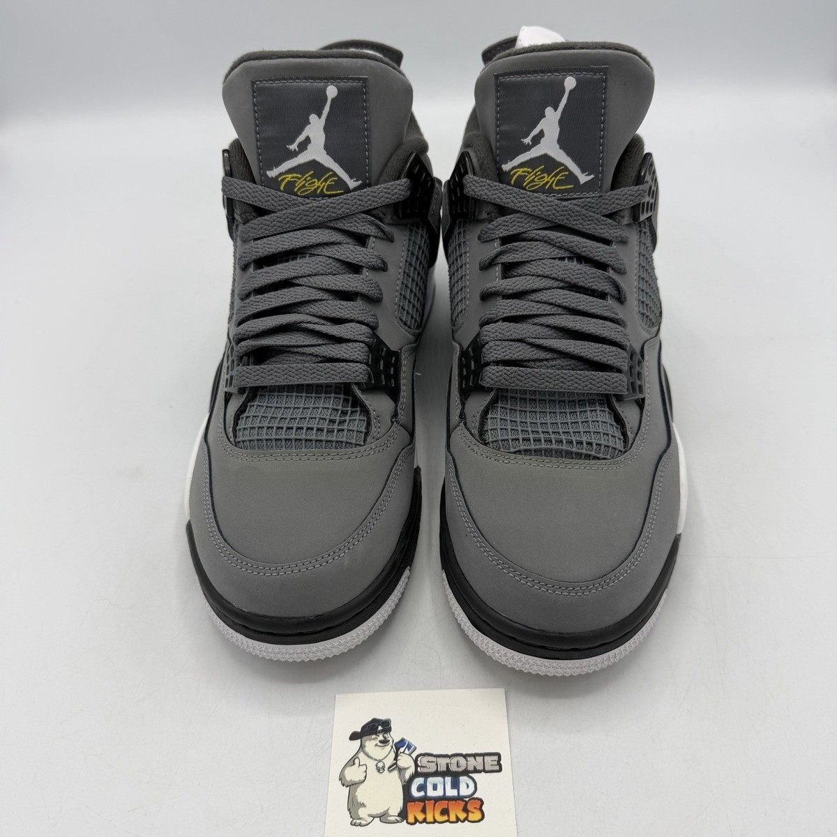 Nike Air Jordan 4 Retro Cool Grey Men's Size 9.5 308497-007 IV I