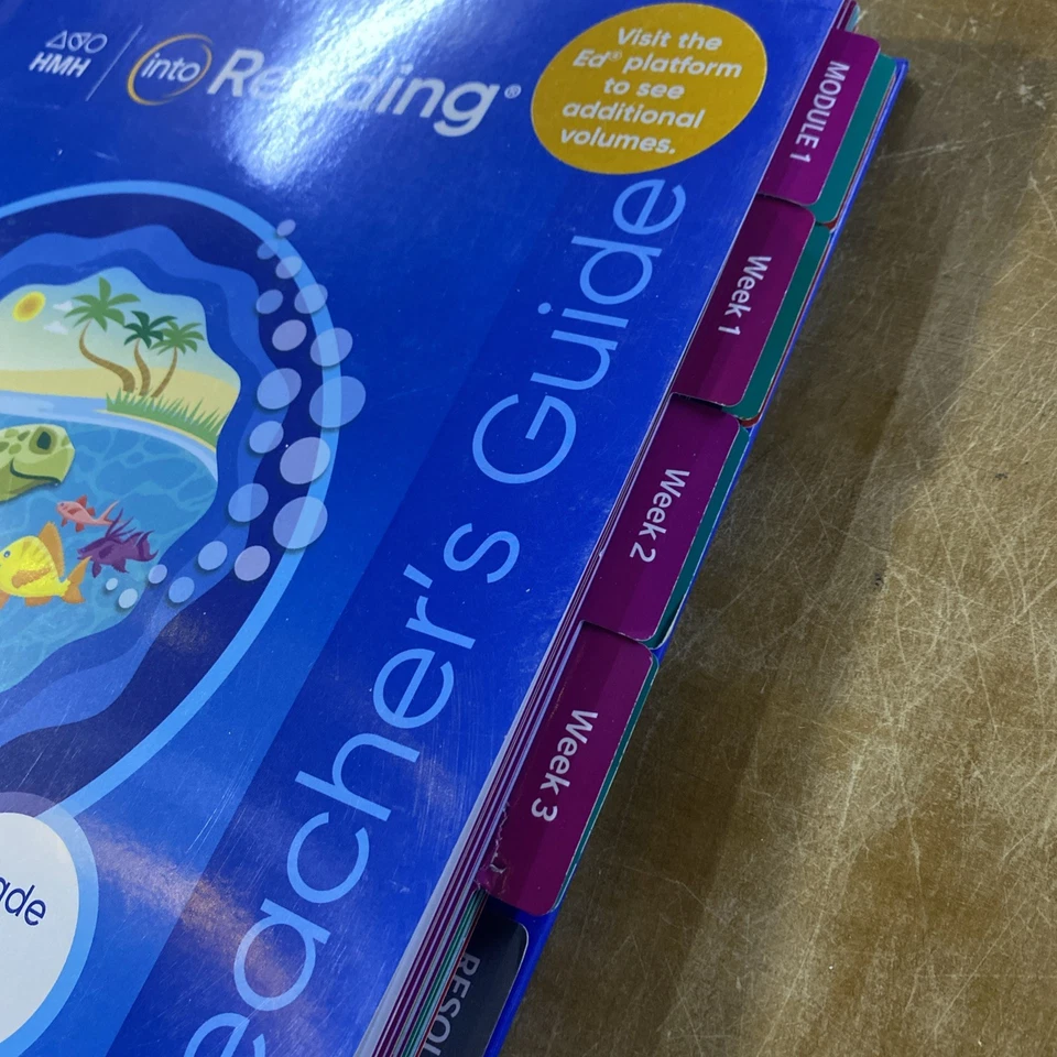 HMH Into Reading Teachers Guide Grade 4 Vol 1 Modules 1-3 Writing Workshop + 2 - Image 3 of 4