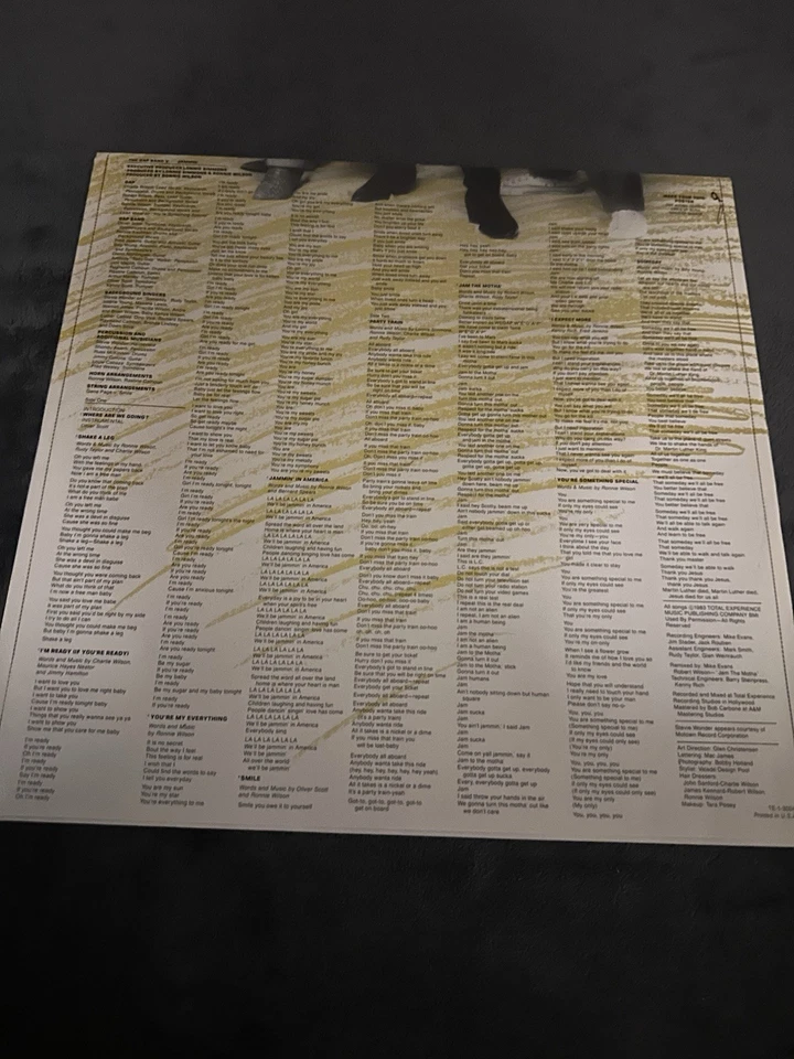 The Gap Band V Jammin' 1983 Vinyl LP Record Album Funk Soul Disco Foto 4 de 4