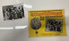 It’s A Mad Mad Mad Mad World 3 Stooges Original Photo & Mexican Lobby Card