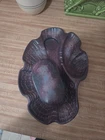 Vintage Haeger Sealife ASHTRAY purple