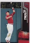 2015 Topps Mike Trout Robbed in Center Insert Card #R-14 - Los Angeles Angels