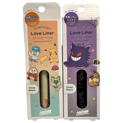 Love Liner Pokémon Mascara Set　Curl Long& Separate Deep Black Japan