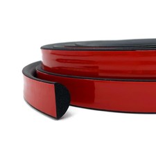 Solid Rubber Weather Stripping, Self-Adhesive EPDM Rubber Seal Strip Gasket f...