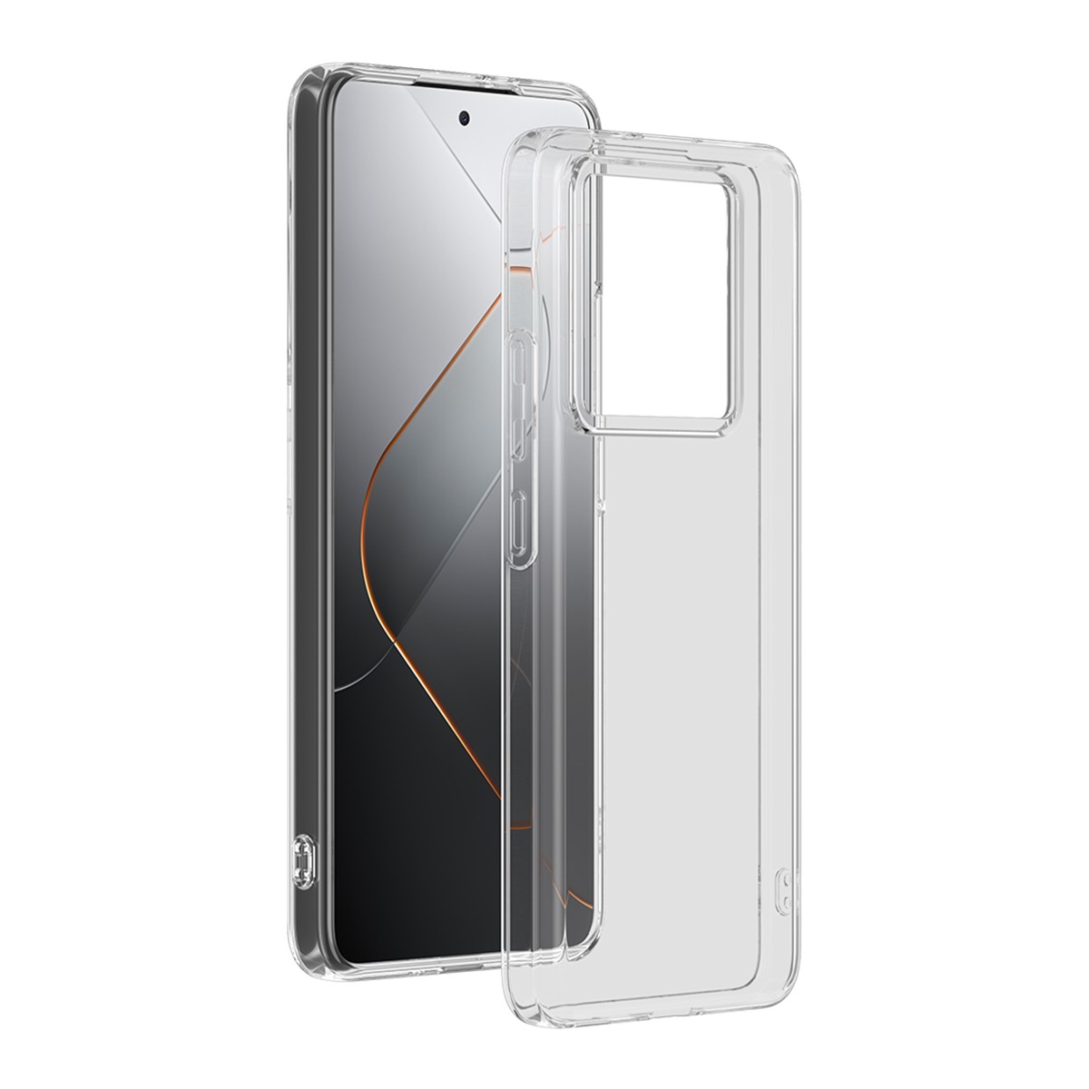 Coque Xiaomi 14T Pro transparente anti-jaunissement BigBen SiliSoft en silicone souple