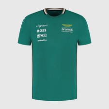 Aston Martin F1 2025 team shirt - Green - Size L NWT