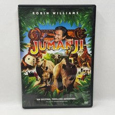 Jumanji DVD 1995 Robin Williams Kirsten Dunst Special Features Adventure Movie