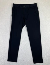 BYLT Pants Mens Medium Black Everyday Pant 2.0 Slim Stretch Chino Casual