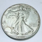 1946 D Walking Liberty Half Dollar - 90% silver - U.S. coin 50c #5457