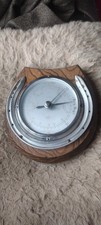 Vintage SB Horseshoe Barometer , Faded - For Spares / Repairs 