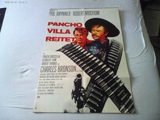 Kinoplakat Filmposter: Pancho Villa reitet von 1968 A1 gefaltet