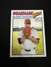 2026 Topps Heritage #87 Slade Cecconi