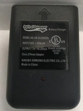 Swivel Sweeper Battery Charger XR-DC080200z Tested With Volt/Multi-meter Working