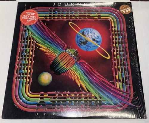 Journey Departure Lp Vinyl 1980 1st Press Shrink/Hype/Insert VG/VG+