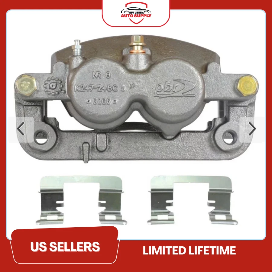 Pinça de freio dianteira direita com suporte compatível com Honda Civic, Acura RSX - Imagem 3 de 4