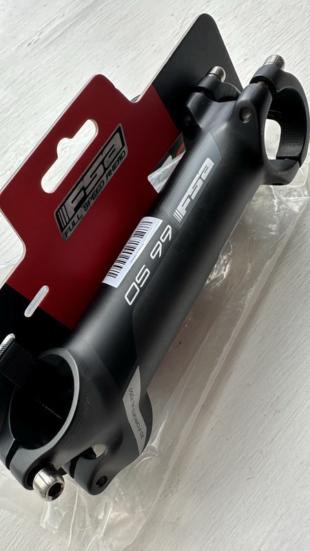 FSA OS-99 Carbon wrap Stem. 130mm. New.