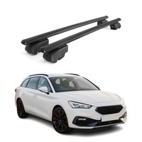 DachträGer GepäCkträGer FüR Cupra Leon SW 2020-2026 ABE Aluminium Schwarz 2X
