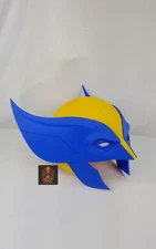 Wolverine Blue Comic Version OG Cosplay Costume Wearable Helmet Mask 3D Printed