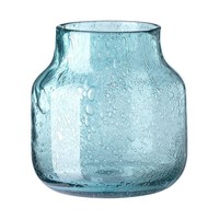 Fink Blumenvase 19 Cm Blau Glasvase Oder Windlicht Stimmungslicht Kerzenhalter