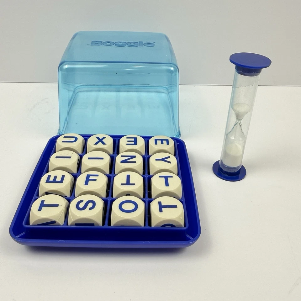 PARKER BROTHERS Boggle 3-Minute Word Game No 0384 1992 Complete Vintage Set - Image 2 of 4