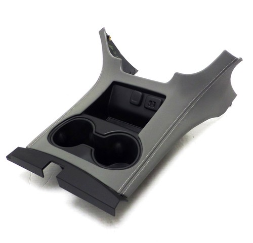 New OEM Front Floor Console Ash Grey 2015-2020 Chevrolet Tahoe Suburban 23245689 - Picture 2 of 6
