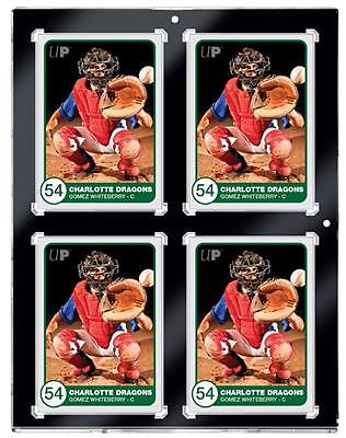 Ultra Pro - 130PT 4-Card Black Border Uv ONE-TOUCH Magnetic Holder-image