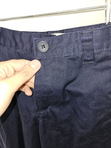 Kids Black Cherokee School Uniform Pants Size 7 - Picture 2 of 4