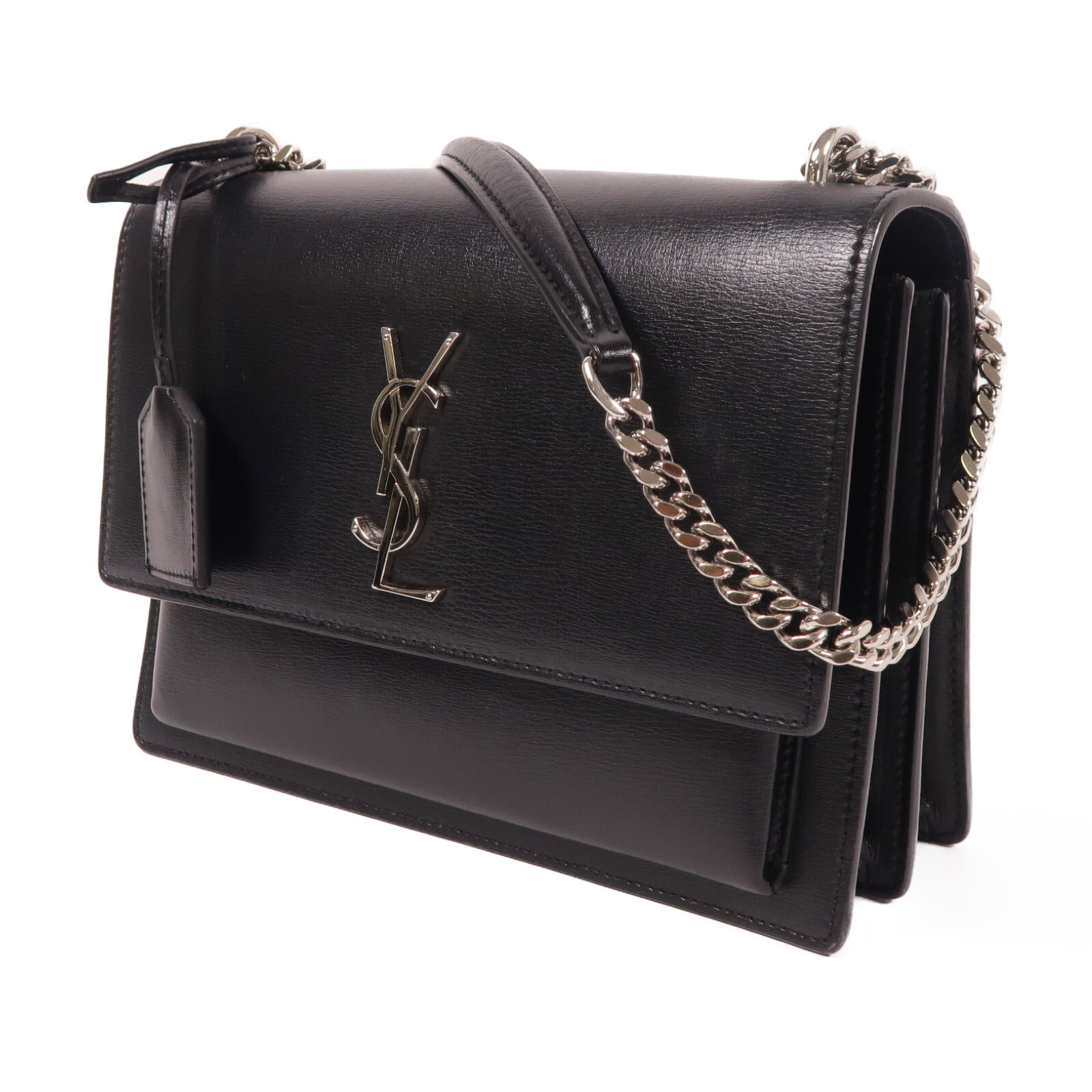Borsa a tracolla SAINT LAURENT YSL SHW Sunset catena media 442906 pelle di vitello