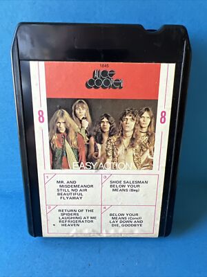 8 track - Alice Cooper - Easy Action (serviced and playtested)