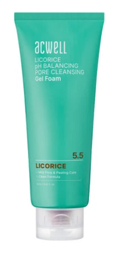 acwell Licorice pH Balancing Pore Cleansing Gel Foam 160ml K-Beauty
