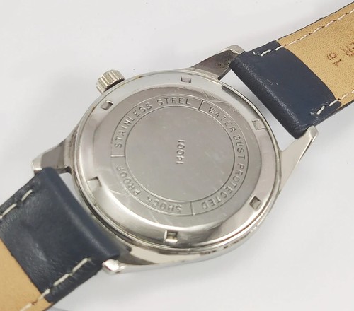 Working HMT Janata Black Arabic Dial Handwinding 17 Jewels Men's Wrist Watch - Picture 3 of 7