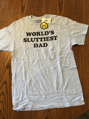 Danny Duncan World’s S******** Dad, Adult T-Shirt Size MEDIUM