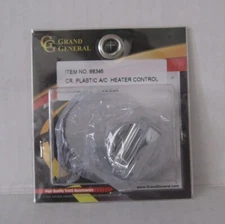 New GG Grand General CR Plastic A/C Heater Control Knob for P05+ Models, #68346
