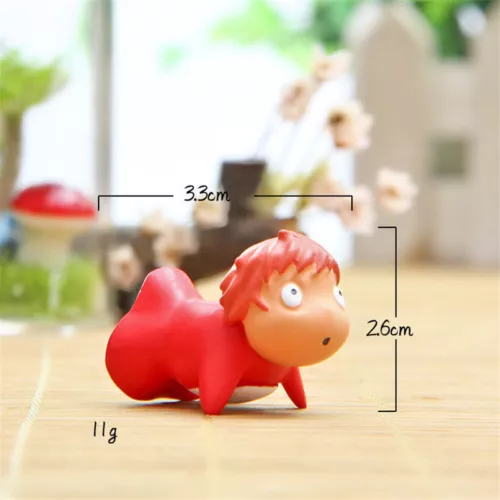 NEW 4Pcs Studio Ghibli Ponyo On The Cliff Resin Figures Cute Toy Gift Decor hot - Picture 6 of 6