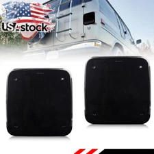 L&R Smoked Rear Tail Lights For 1985-1995 Chevy G20 G30 & GMC G1500 G2500 G3500