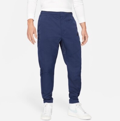 Nike Woven Tech Pants Sportswear Essential Taper Leg DH4224 410 Blue XXL 2XL New