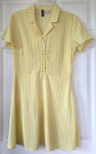 H&M Divided Yellow Dress As Seen On TO ALL THE BOYS I'VE LOVED BEFORE Size S