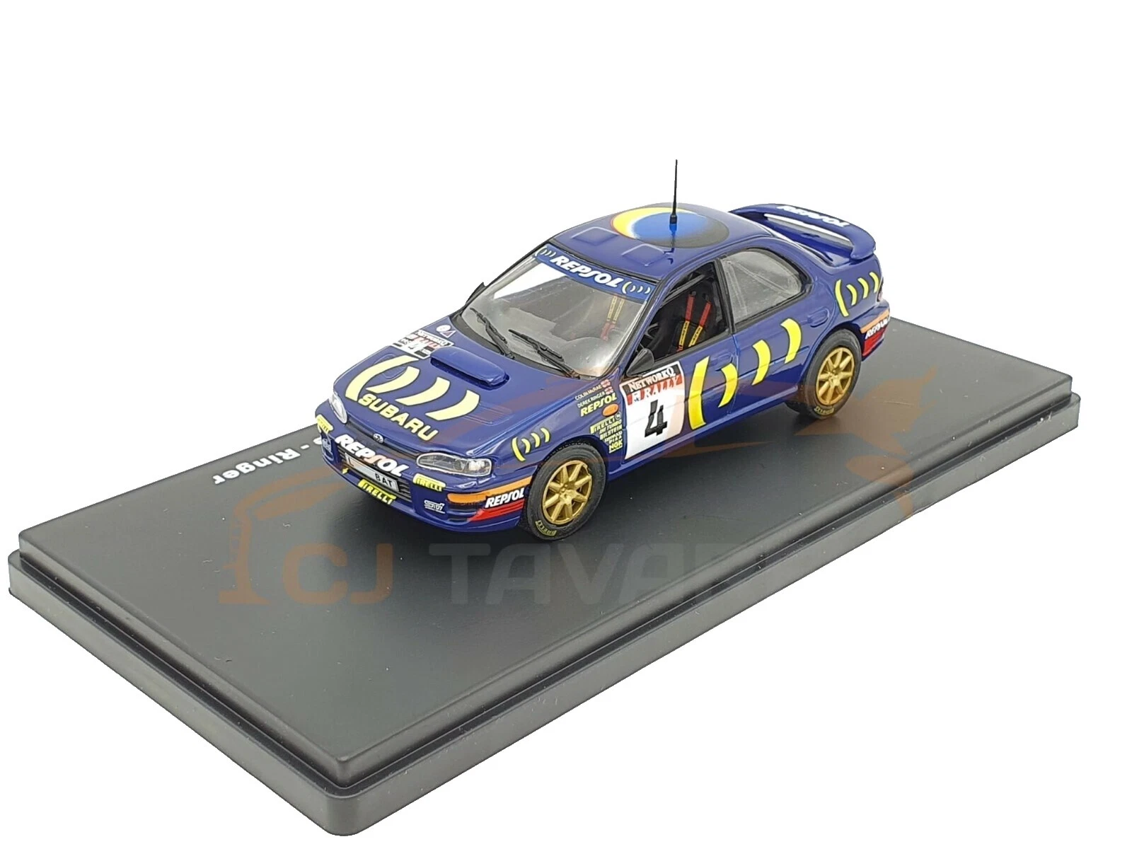 Autos de rally diecast Altaya Subaru