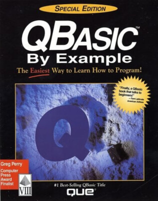 QBasic by Example Paperback Greg M., Que Publishing Staff Perry