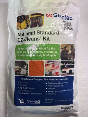 #ad SafeTec National Standard Ez Clean Kit Complete With Spanish Instructions $15.50