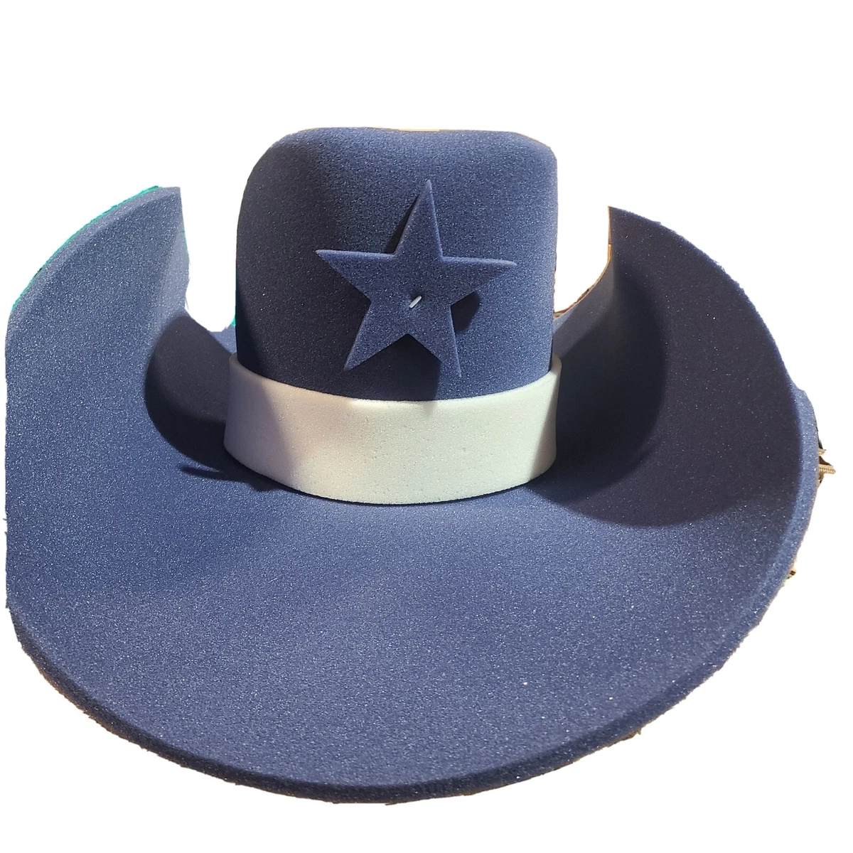 JUMBO FOAM BIG LARGE COWBOY WESTERN OVERSIZED HAT Navy BLUE STAR 30 40 gall