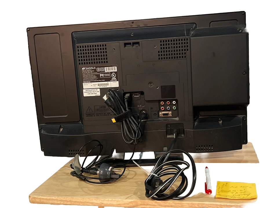 Sansui SLEDVD198 19" LED TV/DVD Combo NO REMOTE - Image 2 of 3